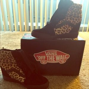 VANS Sk8-Hi Wedge shoes