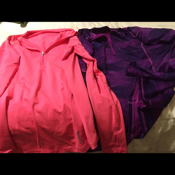 Half zip tops