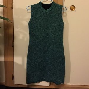 shimmer bling bling knit dress
