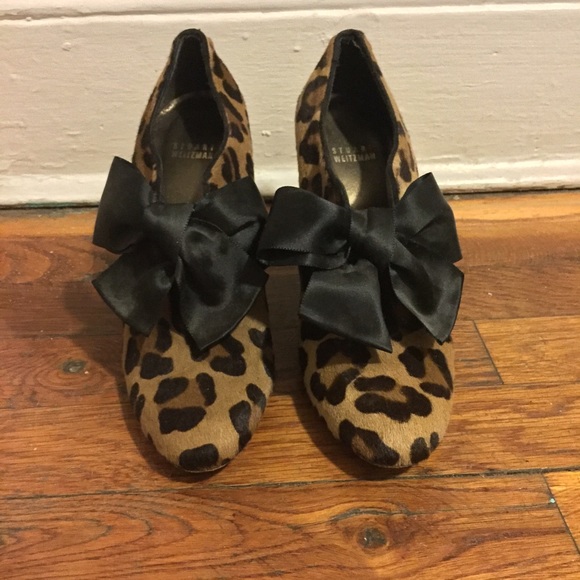 Stuart Weitzman Calf Hair Pumps - Picture 1 of 2