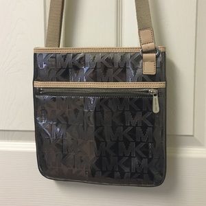 Michael kors metallic cross body