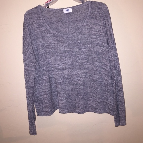 Grey Knit long sleeve shirt