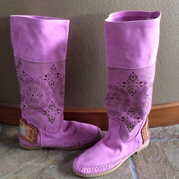 🍃💗HP Handcrafted Italian Leather Tall Boot - Picture 2 of 5
