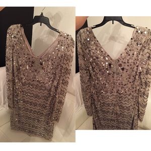 BEAUTIFUL SEQUENCE FORMAL DRESS