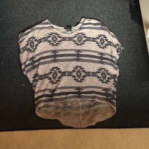 Aztec print top. Great for summer