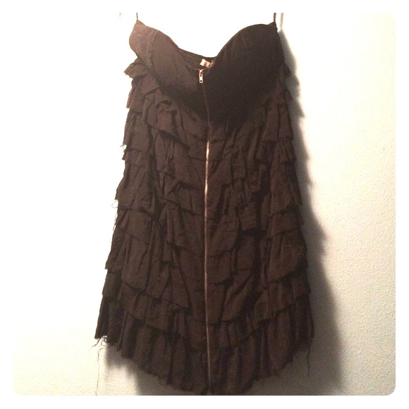 Black cocktail dress