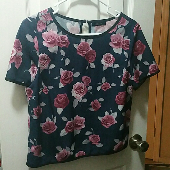 Flower printed Blouse Top