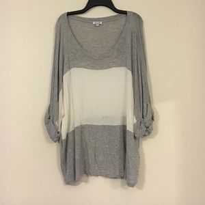 Boyfriend Style Splendid Top-XL