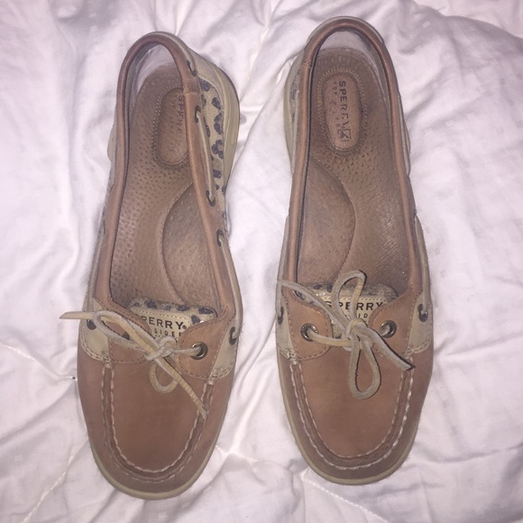 Leopard sequence sperry top sider shoes
