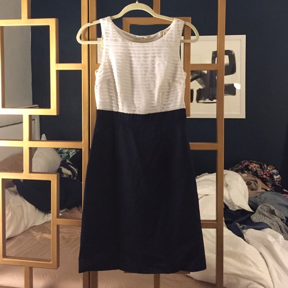 H&M Navy/White dress