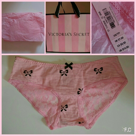 (NWT) XS Victoria's Secret Lace Ruched-back Panty