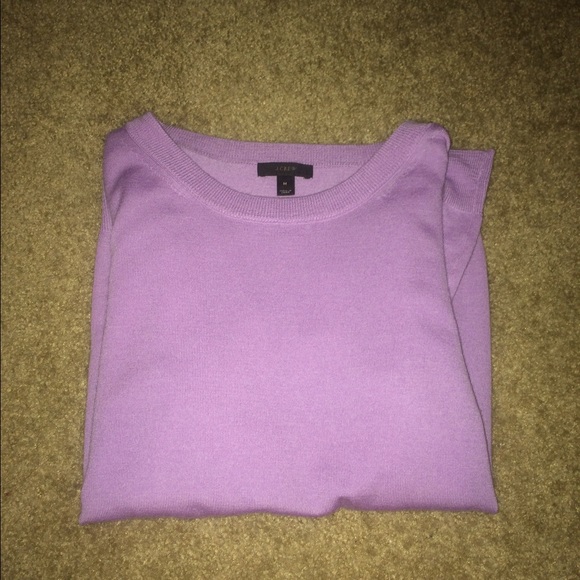 Lilac wool Jcrew sweater tippi
