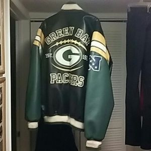 Leather NFL Green Bay Jacket