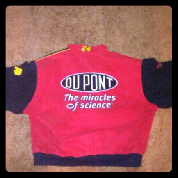 Boys Dupont Nascar racing jacket