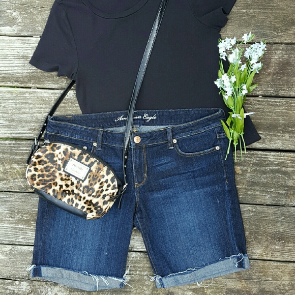 American Eagle Outfitters Pants - American Eagle Denim Bermuda Shorts