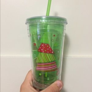 Christmas themed water bottle