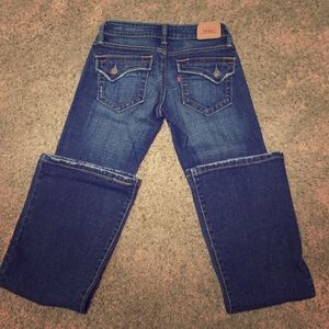 Levi 524 Super Low jeans