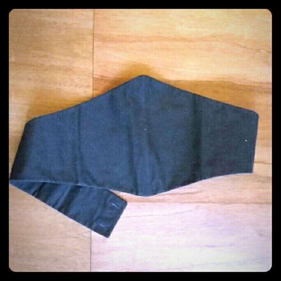 Unique black cotton belt