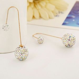 Double face earrings