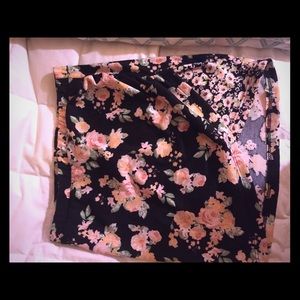 Summery Cross front bodycon skirt