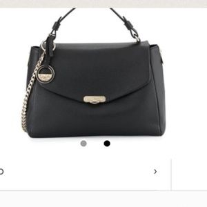 Versace Collection Pebble Satchel (black)