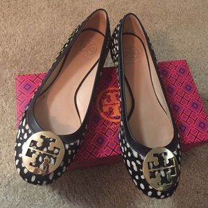 Tory Burch Dotted Pony Flats