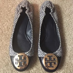 Tory Burch knitted flats