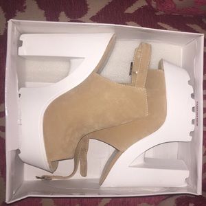Nude Suede Booty