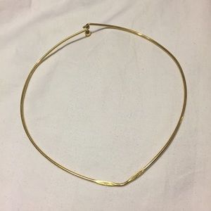 Vintage Gold Tone Choker