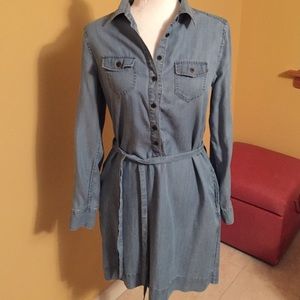 BANANA REPUBLIC DENIM SHIRTDRESS