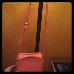 Coral crossbody