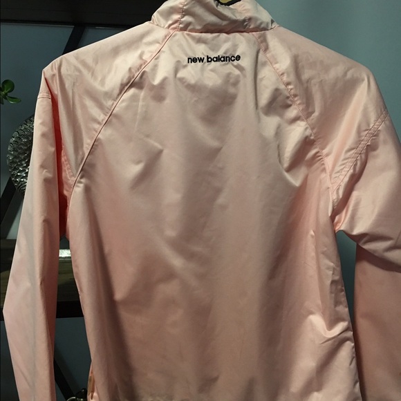 New Balance Running Pullover Pink/Peach Size:S - Picture 2 of 2