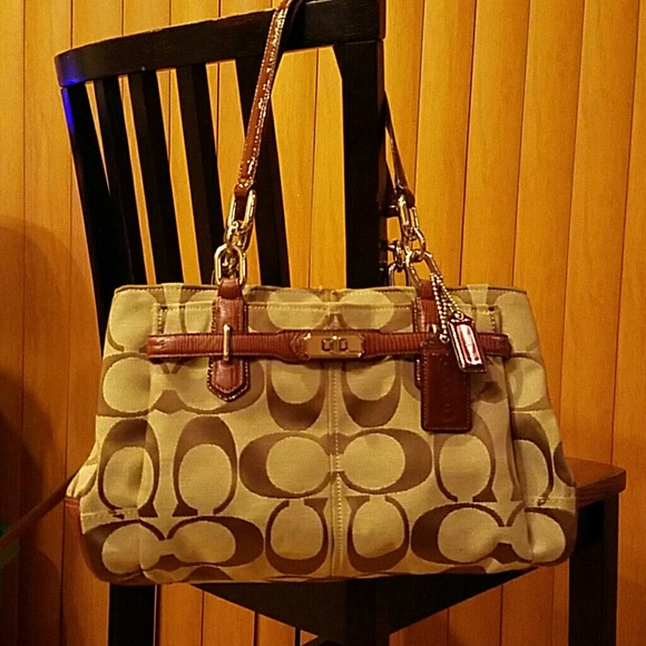 COACH CHELSEA SIGNATURE JAYDEN CARRYALL BAG