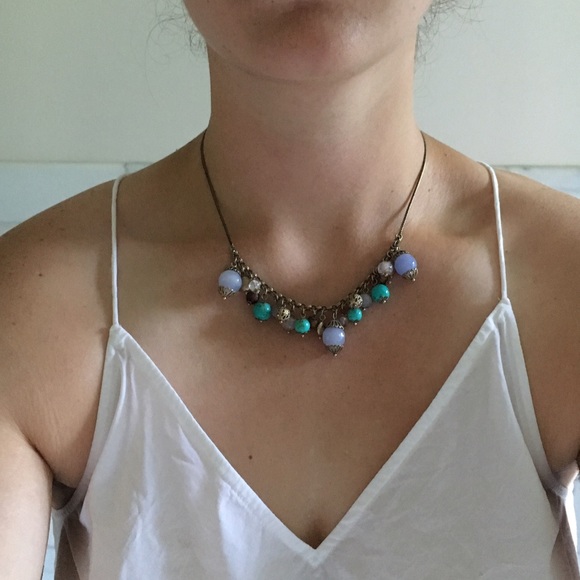 Beautiful Turquoise Beaded Necklace