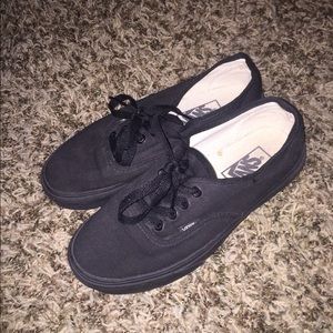 Black Vans