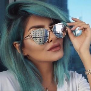 Gold and silver sunglasses