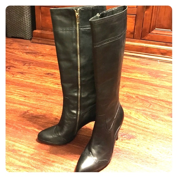 Banana Republic black boots