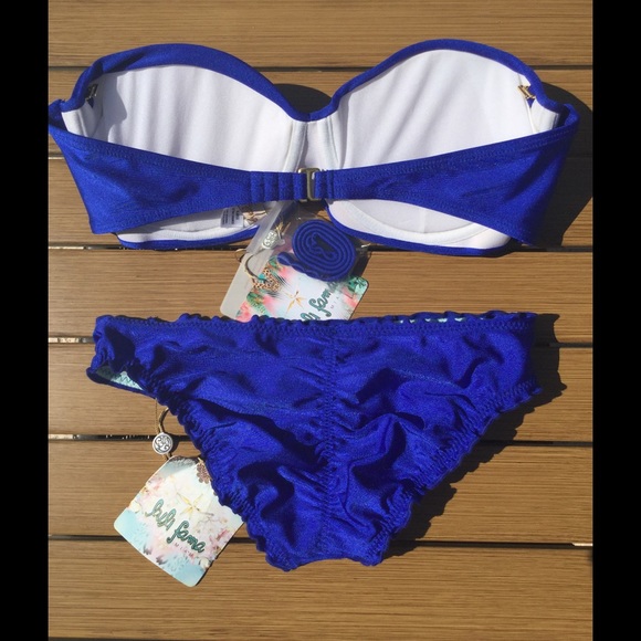 Luli Fama Electric Blue Bikini - Picture 3 of 3