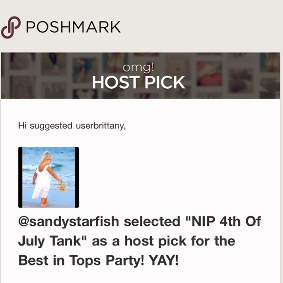 🇺🇸HP 4/4🇺🇸NIP 4th Of July Tank - Picture 5 of 5