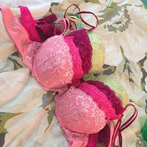 PINK bras set of 4