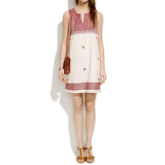 Madewell Dresses & Skirts - Madewell Stitchmosaic Shift Dress