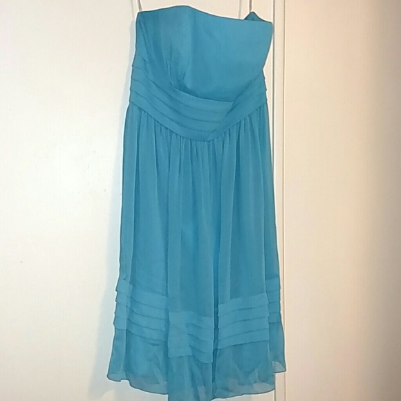 Davids Bridal Blue dress for sale
