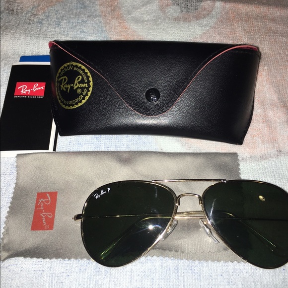 Ray Ban Polarized Aviator sunglasses