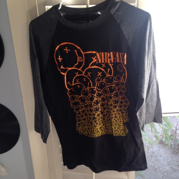 Nirvana baseball tee