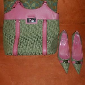 Authentic Dior Logo Tote