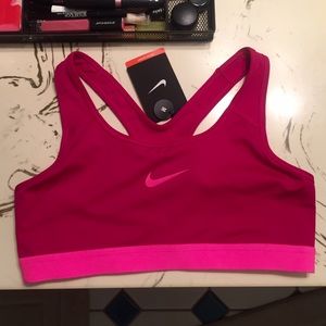 Pink Nike Sports Bra