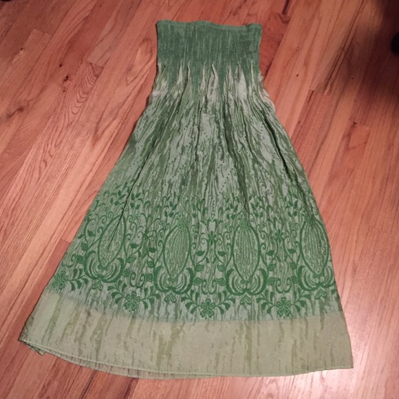 Green Lapis dress/skirt