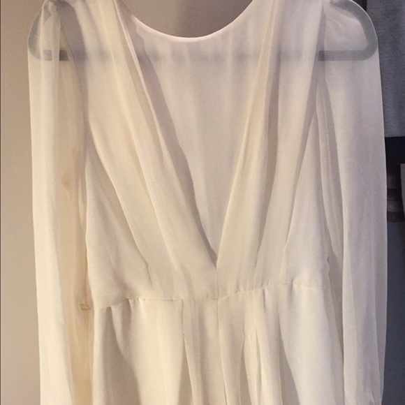 Forever 21 white romper