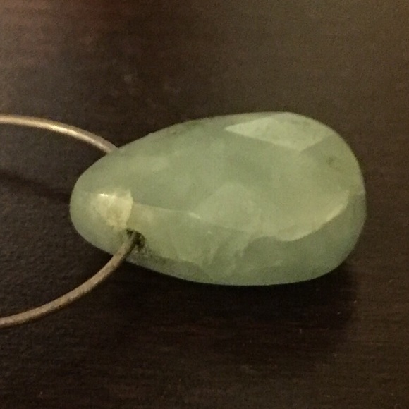 925 Sterling Silver Necklace with Stone Charms - Picture 4 of 4