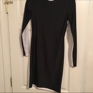 Black &a white dress